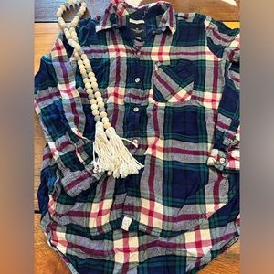 Ultra-soft Women’s Medium Plaid Flannel from American Eagle Outfitters.